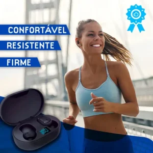Hivi Fone De Ouvido Bluetooth 5.0 Par Sem Fio Duplo Cor Preto - Imagem 4