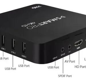 Tv Box Smartpro 4k Transforme Sua Tv Em Smart Youtub Netflix - Imagem 3