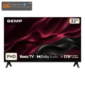 Smart Tv Semp 32 Led Full Hd S42r Roku Tv Wi-fi 32s42r - Imagem 1