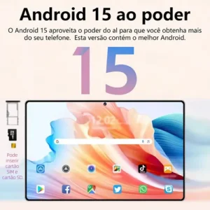 Tablet Hancdon Tab Android 15 Kit Completo com Caneta e Teclado 11.6" HD, 16GB RAM e 512GB - Imagem 3