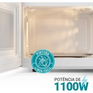 Microondas Philco PMO30B 28L 1100W Branco - Imagem 4