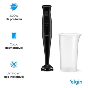 Mixer Elgin Turbo Chef 3 em 1 de 200W para Bater e Triturar - Imagem 10