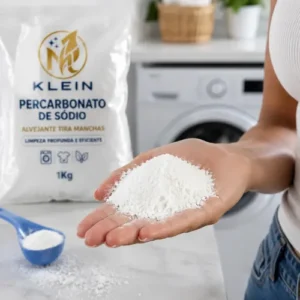 Percarbonato De Sódio Granulado Super Branco 1kg Tira Manchas Roupas - Imagem 5