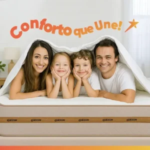 Cama Box Baú Casal Colchão Gazin Molas Flora Bege 138x188x63cm - Imagem 10