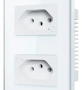 Tomada Dupla Inteligente Intelbras Ets 1002 Smart Branco - Imagem 5