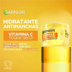 Kit Skincare Gel de Limpeza e Hidratante com Vitamina C, Ação Antioleosidade e Uniformizadora, Pele Iluminada e Hidratada, Uniform & Matte Garnier 150g - Imagem 5