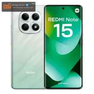 Celular Xiaomi Redmi Note 15 4g 6gb 128gb Tela Amoled 6.77 , Câmera 108mp, Verde - Imagem 1