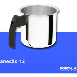 Conjunto De Panelas Caçarolas Polido Fortlar 5 Pçs. Cor Polida - Imagem 5