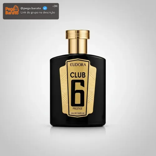 Perfume Club 6 Prestige Eau de Parfum Masculino 95ml Eudora