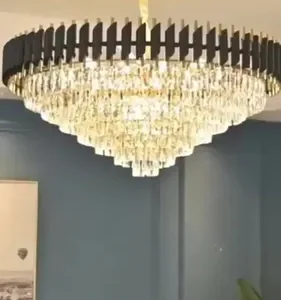 Lustre De Teto Cristal 40cm Para Sala De Jantar E Quarto - Imagem 2