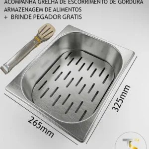Conservador De Fritura Bivolt 2 Cubas 10 Litros - Imagem 6