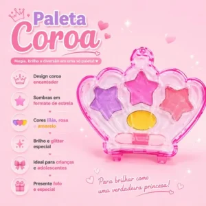 Kit Maquiagem Infantil Kalon Lashes Maleta 8 Peças Com Batom e Acessórios - Imagem 3