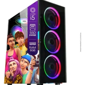 Computador Gamer Completo Tob Intel I5, Ssd 240gb E 8gb Ram - Imagem 2