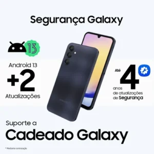 Smartphone Samsung Galaxy A05s 4G 128GB 6GB RAM Câmera Traseira Tripla 50MP + 2MP + 2MP + Selfie 13MP Tela 6.7" Preto - Imagem 12