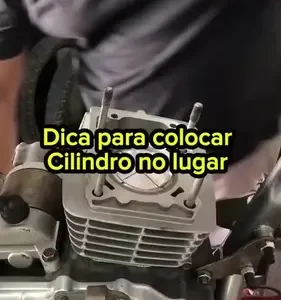 Kit Cilindro Motor Fan 125 Cg 125 Titan 125 2009 - 2018 Novo - Imagem 2