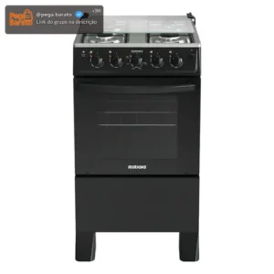 Fogão Itatiaia Star New 4 Bocas Mesa Inox Forno 48l-bivolt - Imagem 1