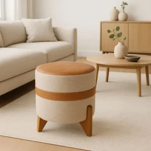 Puff Decorativo Sala Quarto Confortável Moderno Premium Pufe - Imagem 2