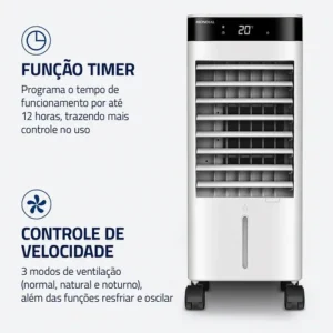Climatizador Fresh Air Mondial Branco 90W CL-07L - Imagem 4