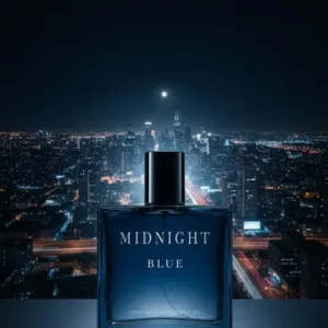 Perfume Masculino Midnight Blue 100ml Alta Fixação Sedutor - Imagem 9