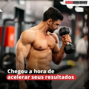 Kit Whey Protein 2kg Chocolate + Creatina + Bcaa + Coqueteleira - Bodybuilders - Imagem 8