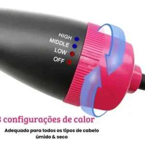 Kit Prancha Chapinha + Escova Secadora Alisadora Modeladora - Imagem 7