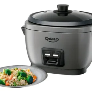 Panela De Arroz Elétrica Dako 700w Com 4 Litros 10 Xícaras Cinza - Imagem 8