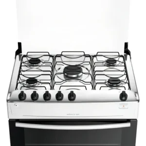 Fogão 5 Bocas Branco A Gás Com Mesa Inox Atlas Mônaco Top - Imagem 3