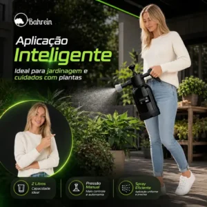 Pulverizador Manual 3 em 1 para Água, Químicos e Espuma 2 L - Imagem 3