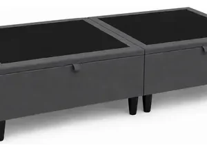Base Box Bau Para Colchão De Solteiro 188x88 Resistente Jrlm - Imagem 3