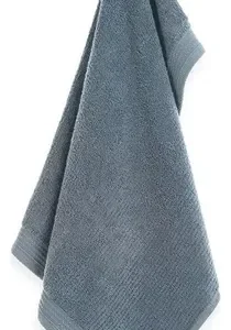 Jogo De Banho 5 Pçs 100% Algodão Fio Penteado Softmax Unika 450g/m² Imperial Azul Sereno Karsten - Imagem 4