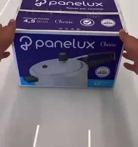 Panela De Pressão 4,5 Litros Alumínio Polido Panelux Classic - Imagem 2