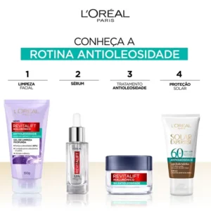 Protetor Solar Facial L'Oréal Paris Solar Expertise Antioleosidade FPS60 Cor Negra 40g - Imagem 7