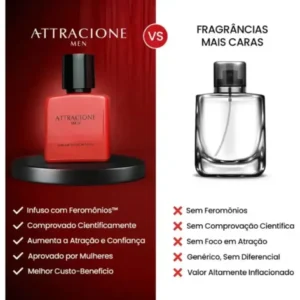 Atracione Men Perfume Masculino 100ml Novo Frasco Econômico - Imagem 10