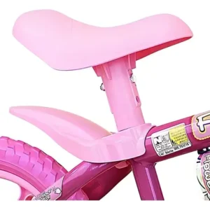 Bicicleta Infantil Aro 12 Nathor C/ Rodinhas Menino Menina Cor Flower Tamanho Do Quadro 12 - Imagem 5