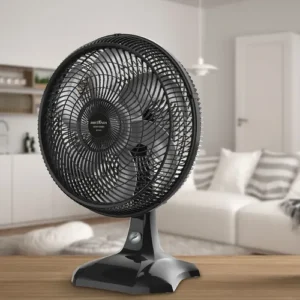 Ventilador de Mesa e Parede Britânia Maxx Force Turbo BVT400 Preto 150W com 3 Velocidades e Diâmetro de 40" - Imagem 5