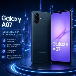 Celular Samsung Galaxy A07 128Gb 4Gb RAM Preto Dual SIM - Imagem 6