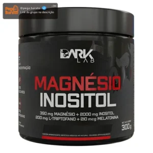 Magnésio E Inositol Taurina Melatonina 300g Dark Lab Maracujá - Imagem 1