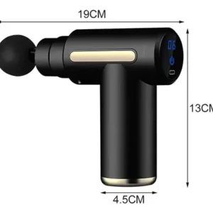Massageador Muscular Profissional Elétrico Portátil Pistola Aparelho Fisioterapia Redfin vlx - Imagem 2