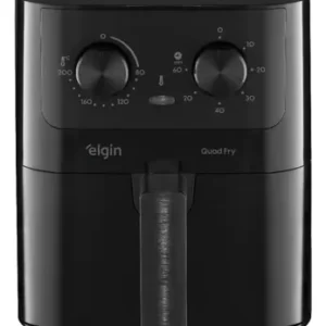 Fritadeira Elétrica Air Fryer Quad Fry 4,2 L,1400w Preto Elgin - Imagem 4