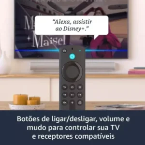 Fire Stick Tv Lite Amazon Wi-fi Controle Remoto Alexa Voz Hd - Imagem 7
