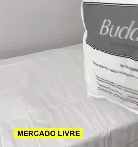 Travesseiro 50x70cm Buddemeyer Vision Fill 100% Algodão Branco - Imagem 2