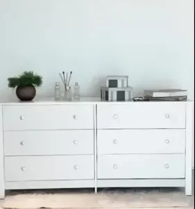 Cômoda Ditália 6 Gavetas Dm-221 Branco Br - Imagem 2