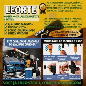 Lavadora De Alta Pressão Profissional Lava Jato Sq-011 - Imagem 8