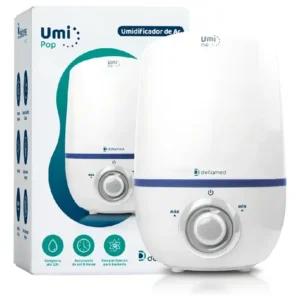 Umidificador De Ar Ultrassônico Umi Pop Health 2,3l Dellamed Cor Branco - Imagem 2