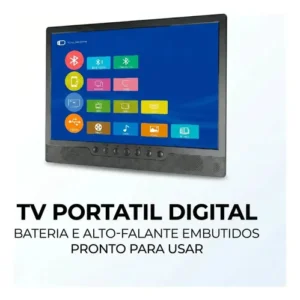 Monitor Tv Portatil 14 Digital Usb Bluetooth Hd In Bivolt - Imagem 8