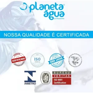 Refil Filtro Pró Life Planeta Água 1013A Compatível Soft Everest Star/Slim/Fit/Baby/Plus – Branco - Imagem 6