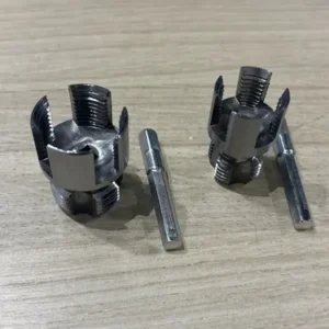 Kit 2 Chaves Rosqueador Tarraxa Cano Tubo PVC 1/2 3/4 Rosca Interna Externa Ferramenta Manual 2 Em 1 - Imagem 13