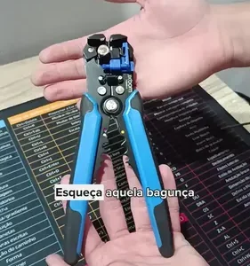 Alicate Desencapador e Crimpador Several Automático de 8" para Fios de 0.2 a 6.0 mm² - Imagem 7