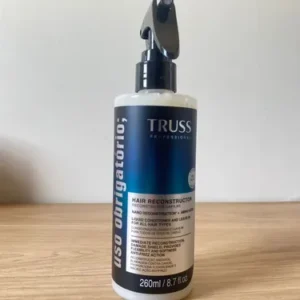 TRUSS Uso Obrigatório 260ml – Reconstrutor Capilar Multifuncional | com Proteção Térmica, Brilho e Força Instantânea - Imagem 9