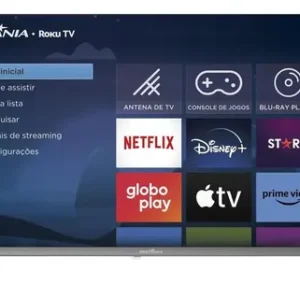 Smart Tv 32 Britânia Led Roku Tv Dolby Audio Hd B32cra - Imagem 7
